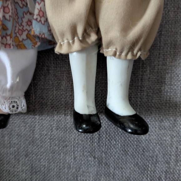 Vintage Porcelain Doll Set - Picture 3 of 4